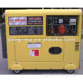 5GF-LDE3 Model yangmar type air cooled diesel engine power portable 5kva silent generator